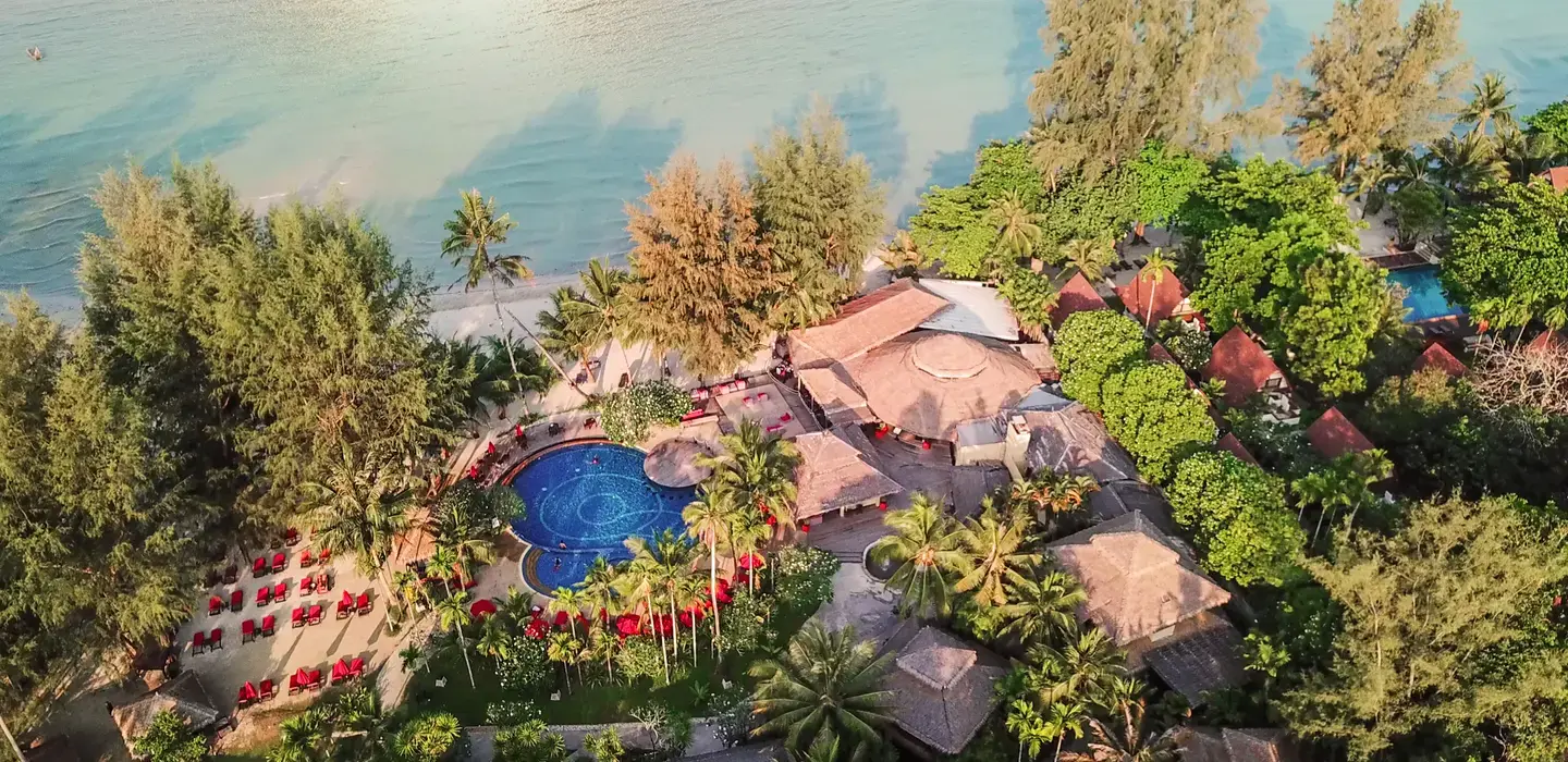 Tropical island escape