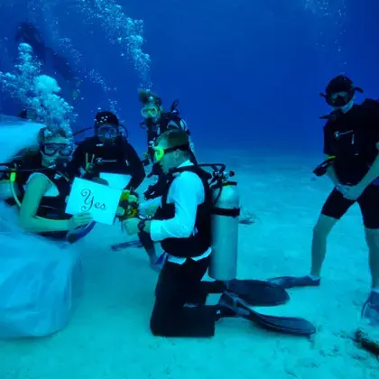 Underwater Wedding Ceremony Package at Centara Ras Fushi Resort & Spa Maldives
