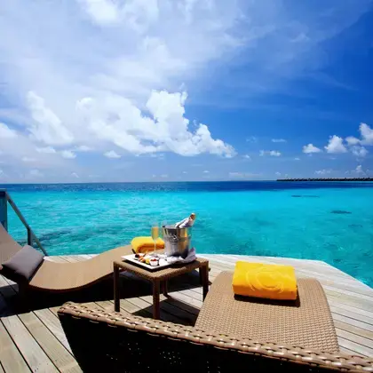 Private Villa Champagne at Centara Ras Fushi