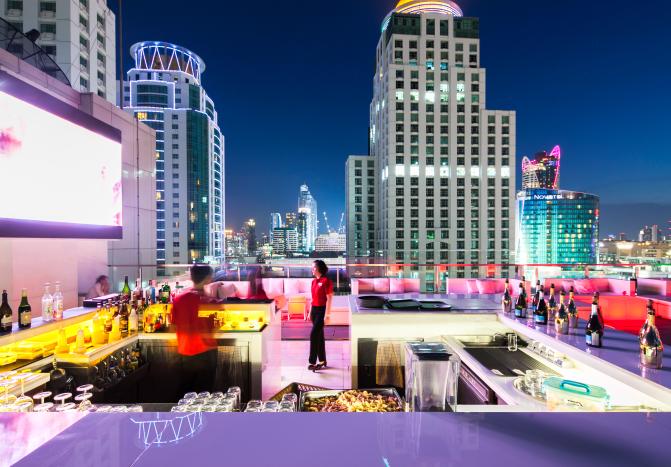 Walk rooftop bar