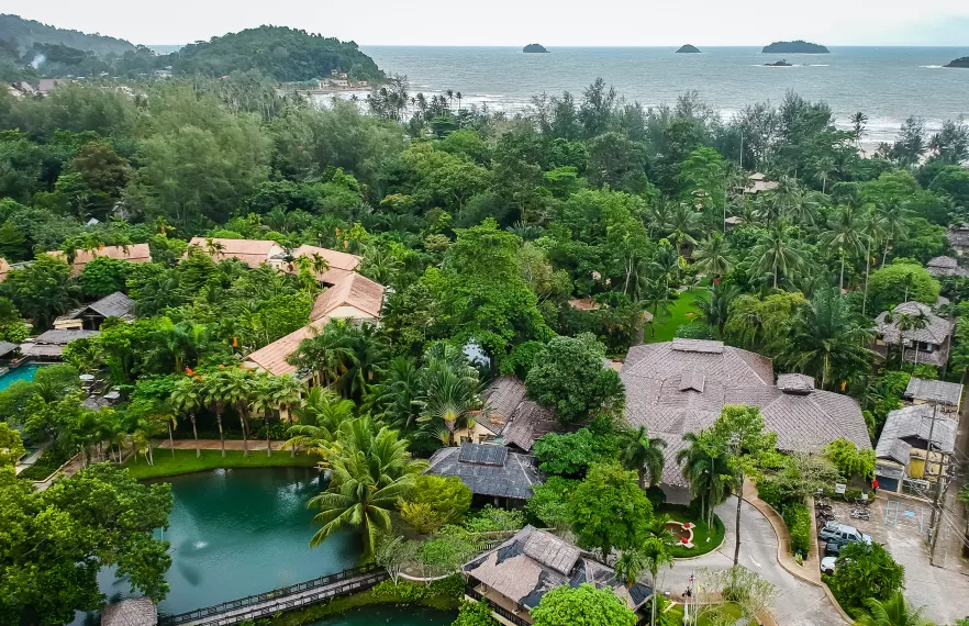 Areal View at Centara Koh Chang Tropicana Resort