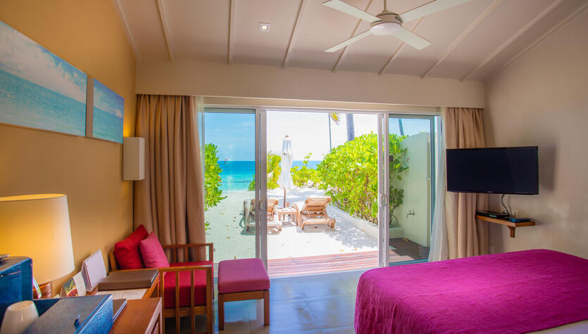Lagoon View Beach Villa at Centara Ras Fushi Resort & Spa Maldives