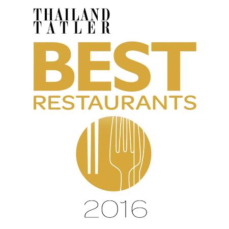 Thailand Tatler Best Restaurants 2016