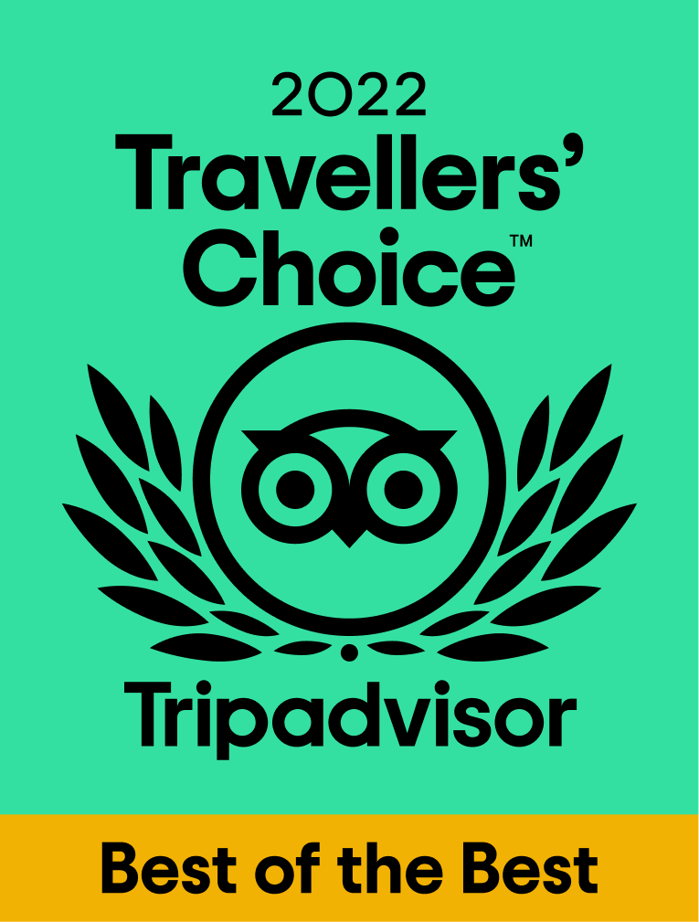 TripAdvisor Travellers' Choice Award Best of the Best 2022