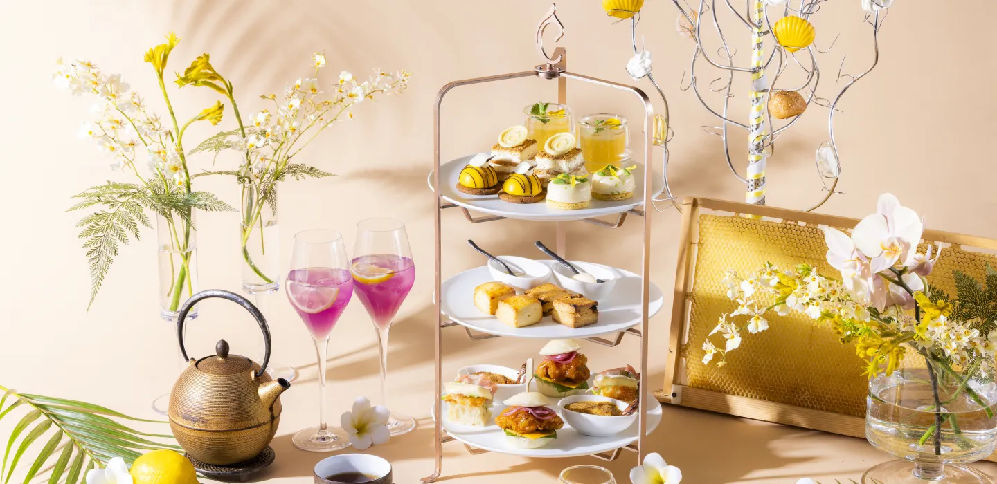 Tropical Honey Afternoon Tea