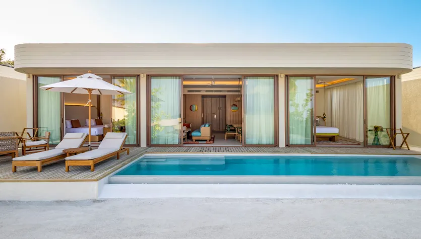 Grand Two Bedroom Beach Pool Villa