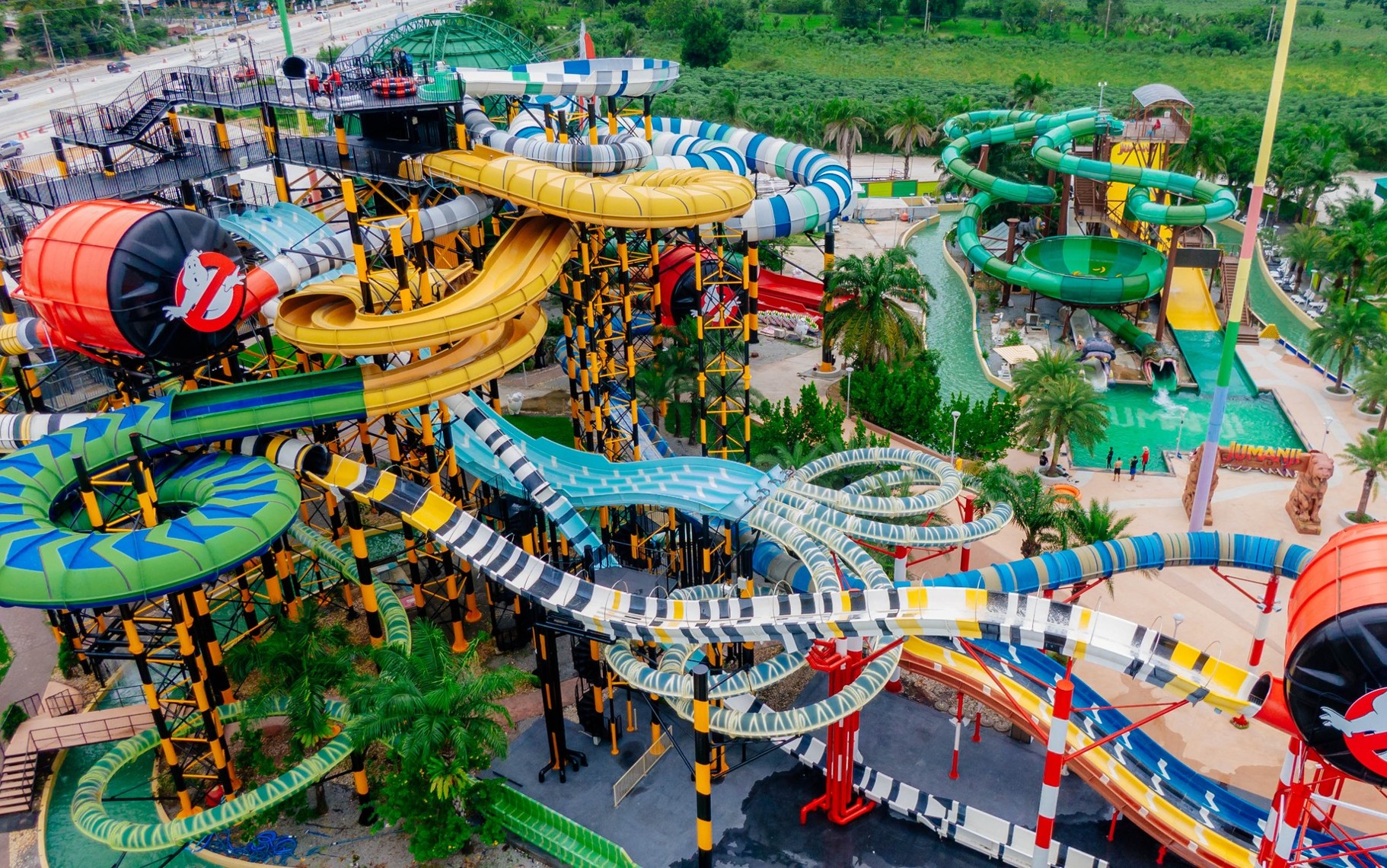 Columbia Pictures Aquaverse - waterpark in Pattaya 