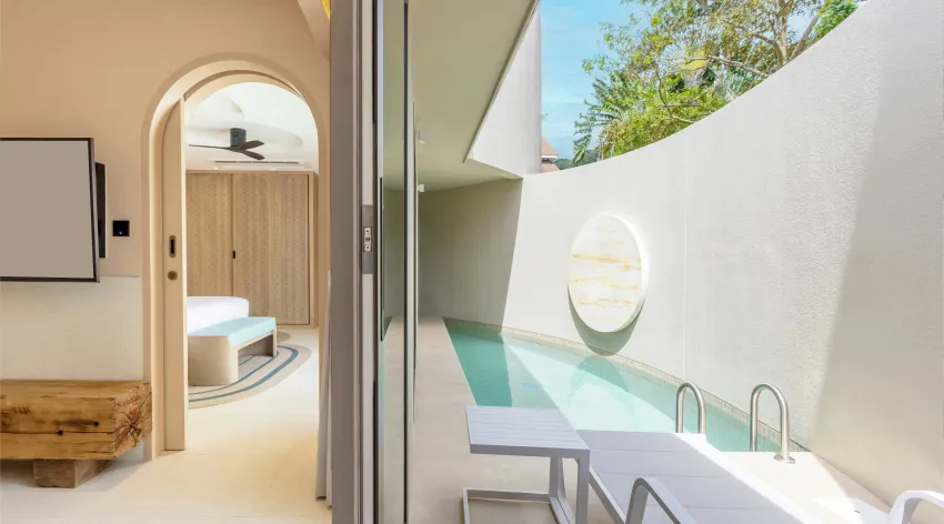 One Bedroom Pool Villa in Phuket at Centara Karon Villas, ideal for a honeymoon stay