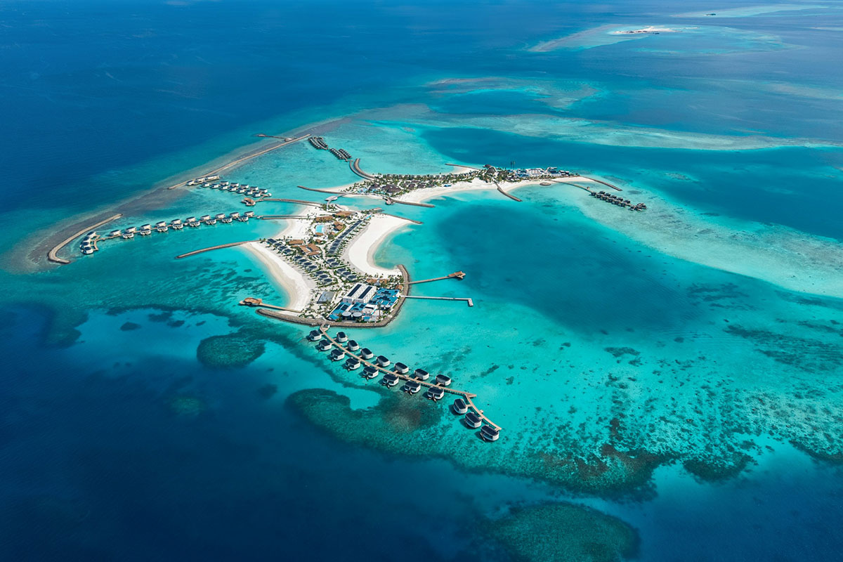 Ritesh & Genelia Deshmukh at Centara Grand Lagoon Maldives