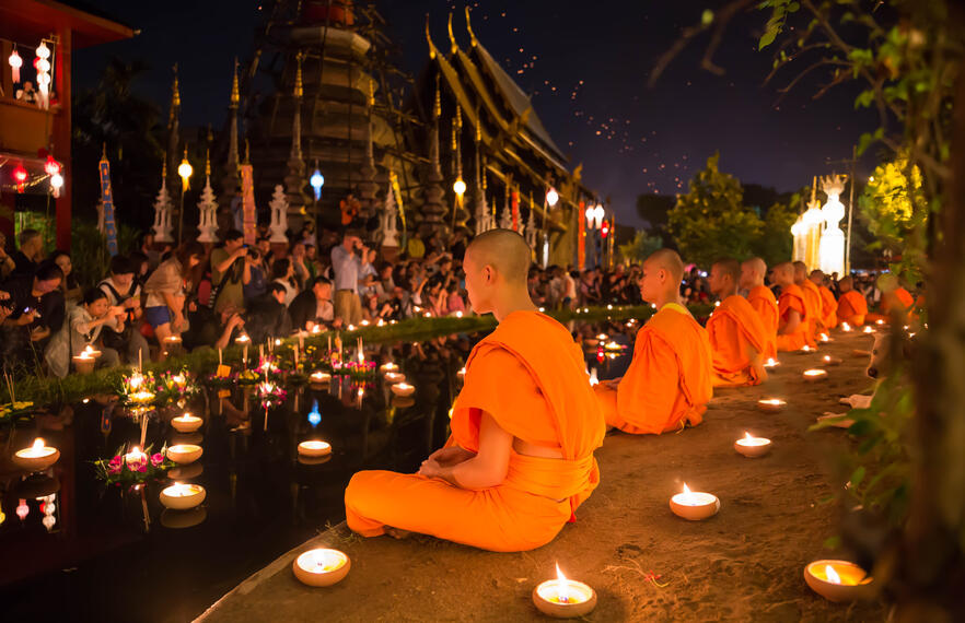 The most specular lantern festival in Thailand: Yee Peng 
