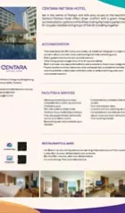 Centara Pattaya Hotel Fact Sheet
