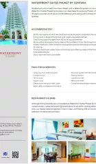 Waterfront Suites Phuket by Centara Fact Sheet