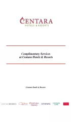 CHR Complimentary service guide 2025